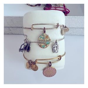 Kate Spade and Alex & Ani bracelets
